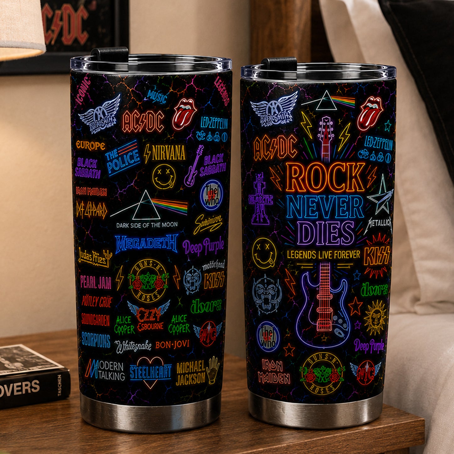 Rock Lovers - Classic Rock Legends Tumbler Version 15