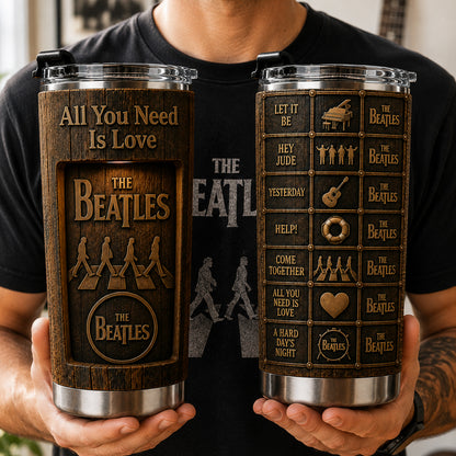 Classic Rock Memories – Vintage The Beatles Tumbler Version 19