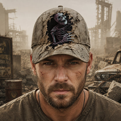 Zombie Outbreak – Vintage Horror Classic Cap