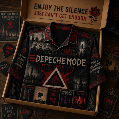 Depeche Mode Band Hawaiian Shirt - Vintage Music Rock Fan Gift 2