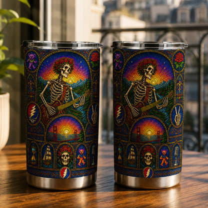 Rock Lovers - Classic Rock Legends Grateful Dead Tumbler Version 12