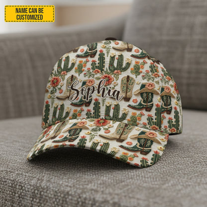 Personalized Western Cowboy Classic Cap