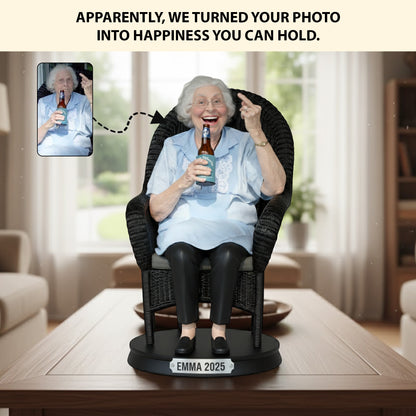 Chaos in Mini Form – Personalized Funny Photo Acrylic Plaque