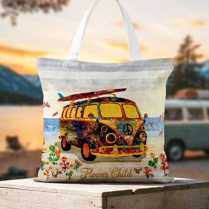 Flower Child - Hippie Tote Bag