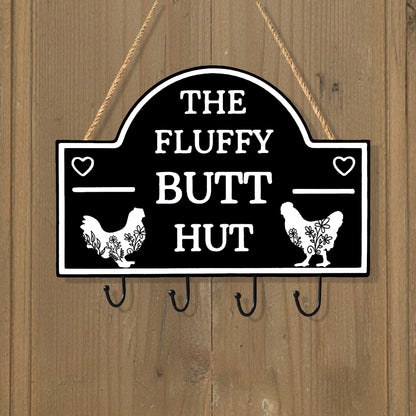 The Fluffy Butt Hut - Chicken Custom Shape Key Rack