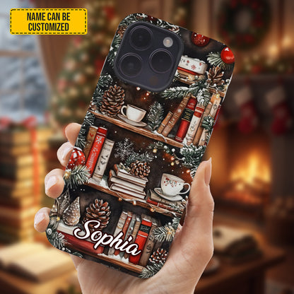 Personalized Book Christmas Phone Case