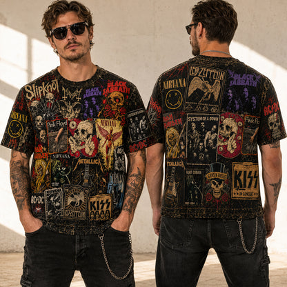 Rock Lover - Classic Legends All Over Print Shirt Version 4