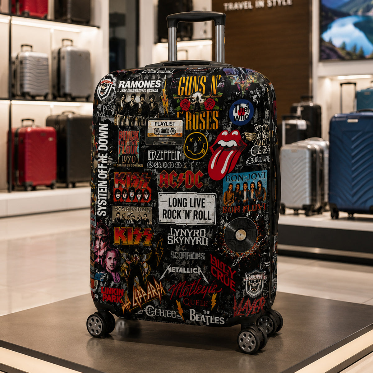 Rock Lovers - Legends Edition Luggage Cover Version 3
