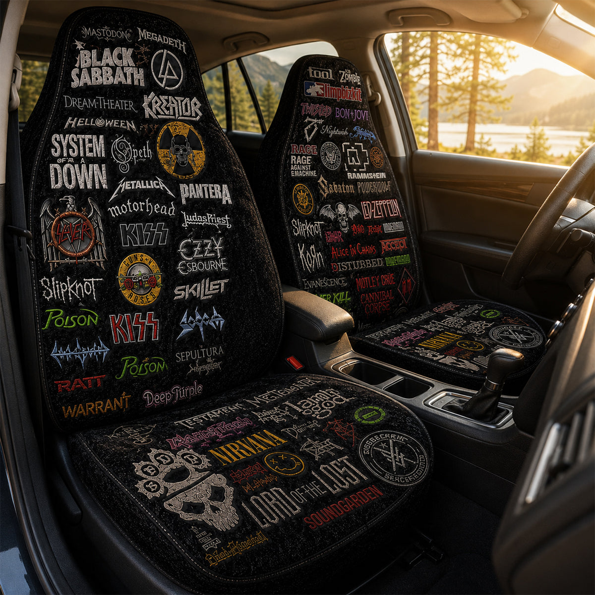 Rock Legends – Rock Lovers Car Seat Covers