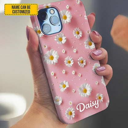 Beautiful Daisy - Personalized Phone Case