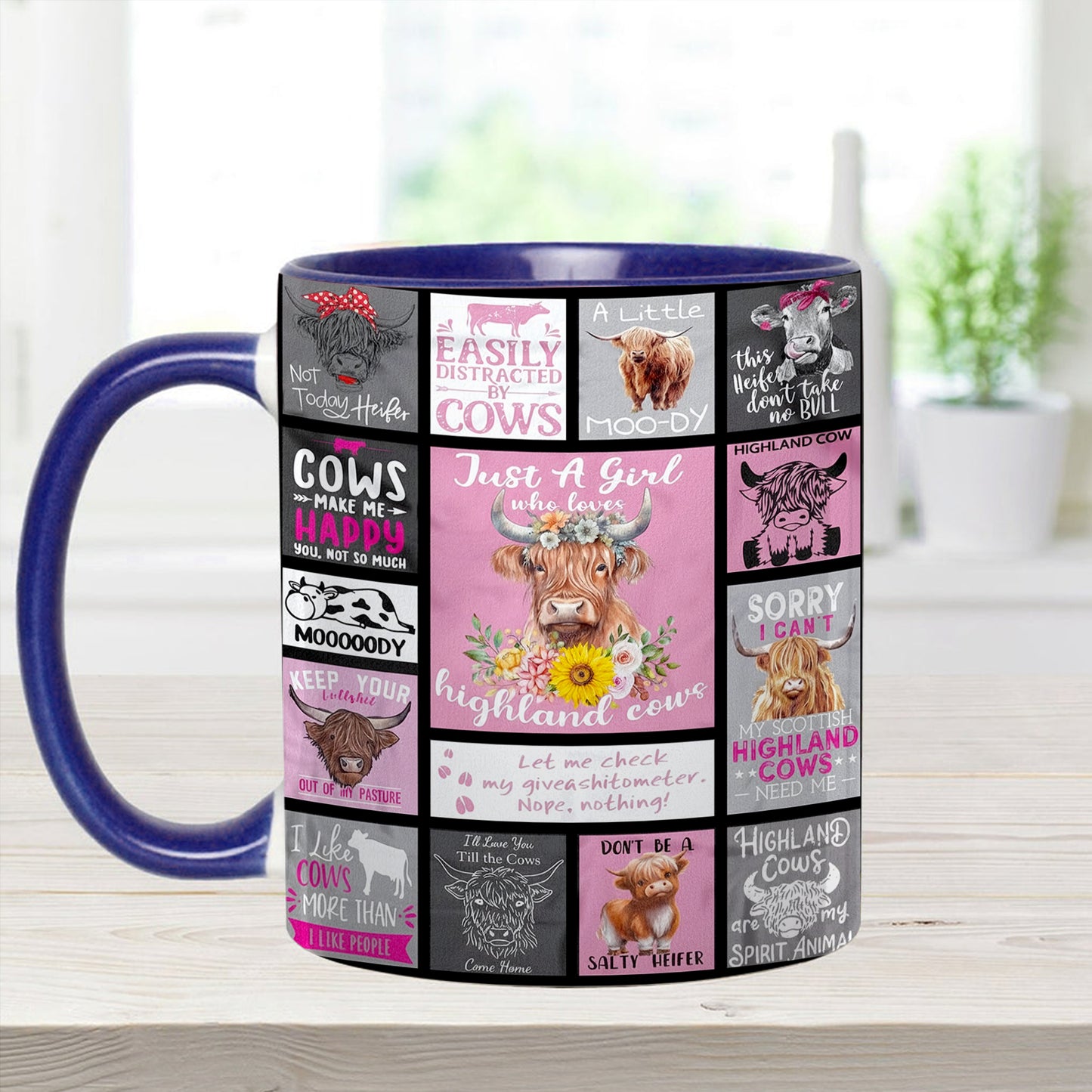 Adorable Cow Collection Accent Mug