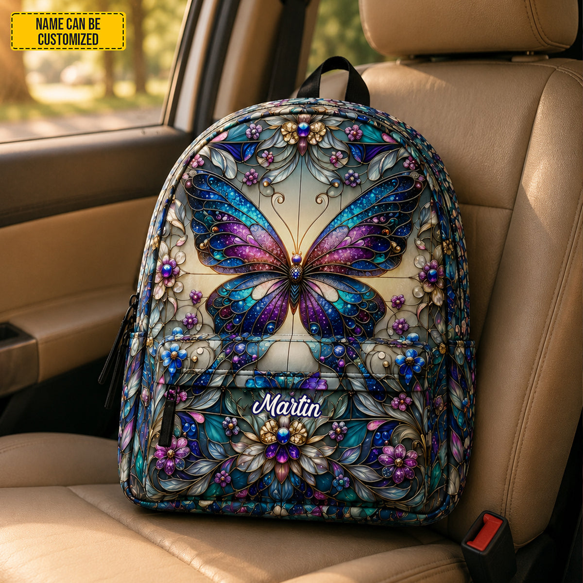 Personalized Butterfly School Backpack - Kids Backpack