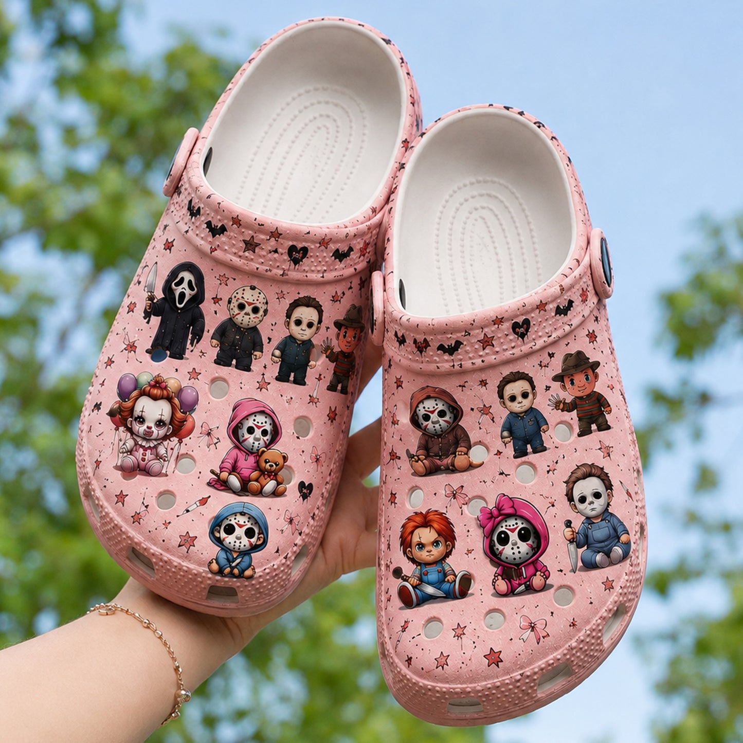Cute Horror Halloween Crocs Version 3