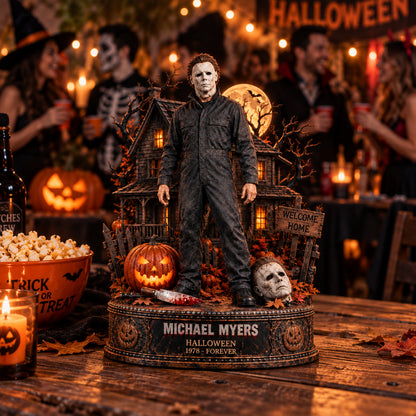 Michael Myers Halloween Night – Collectible Acrylic Plaque Table Decor