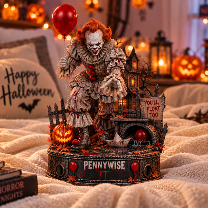 Pennywise Derry Nightmare – Collectible Acrylic Plaque Table Decor