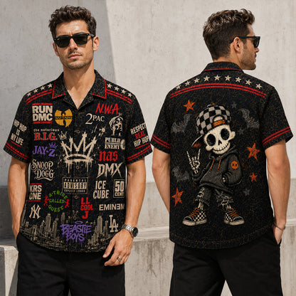 Hip Hop Legends Hawaiian Shirt - Vintage Music Fan Gift