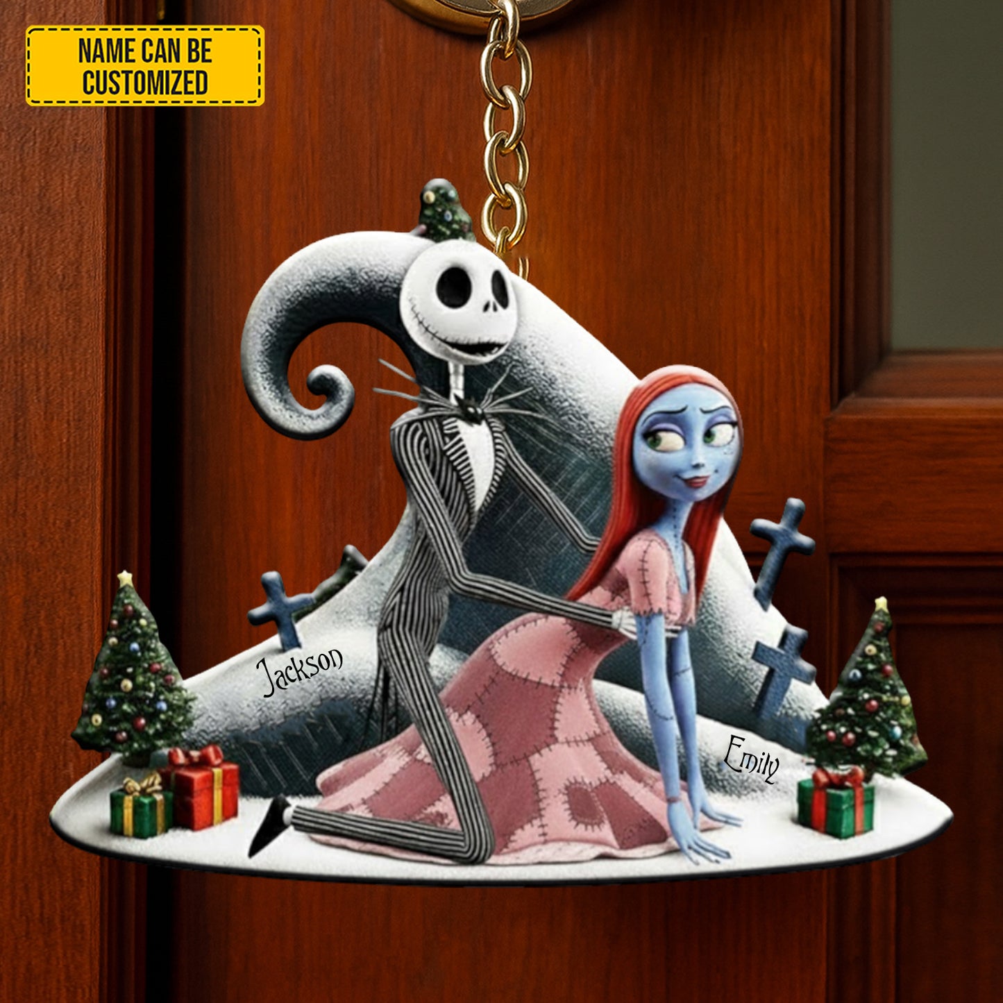 Personalized Funny Couple Keychain