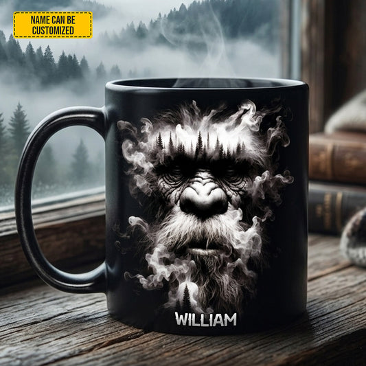 Personalized Smoke Bigfoot Accent Mug