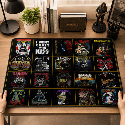 Rock Lovers – Classic Rock Legends Editions Desk Mat Version 3