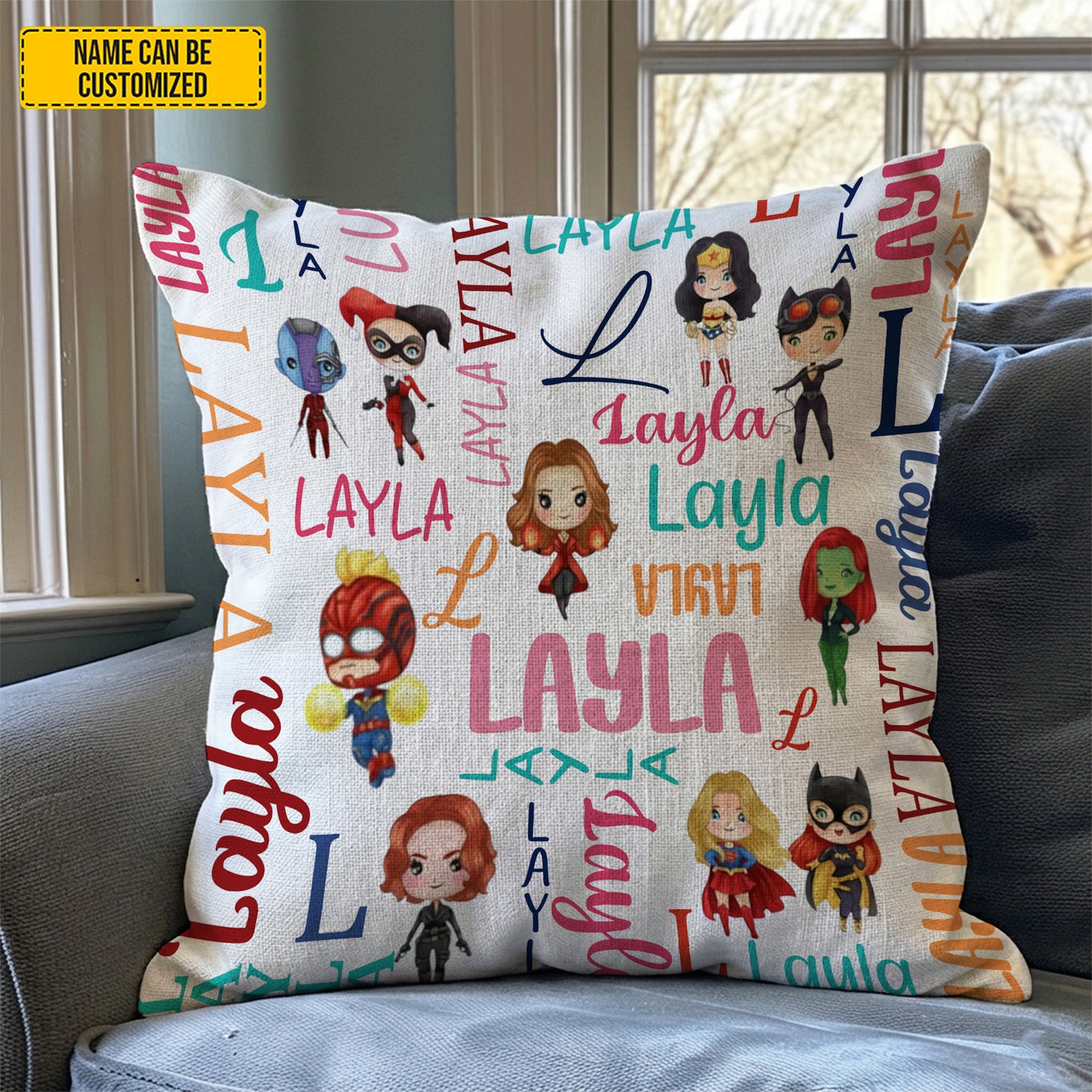 My Little Hero – Personalized Kids Pillow
