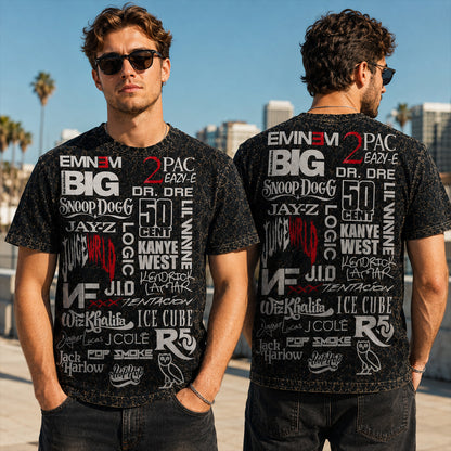 Rap Lover - Classic Legends All Over Print Shirt Version 1