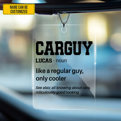 Personalized Car Guy Definition Car Hanging Ornament