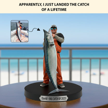 Trophy Fishing Moments – Personalized Photo Acrylic Plaque