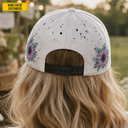 Personalized Cute Highland Cow Classic Cap