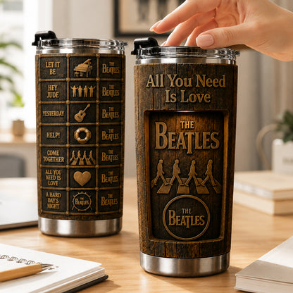 Classic Rock Memories – Vintage The Beatles Tumbler Version 19