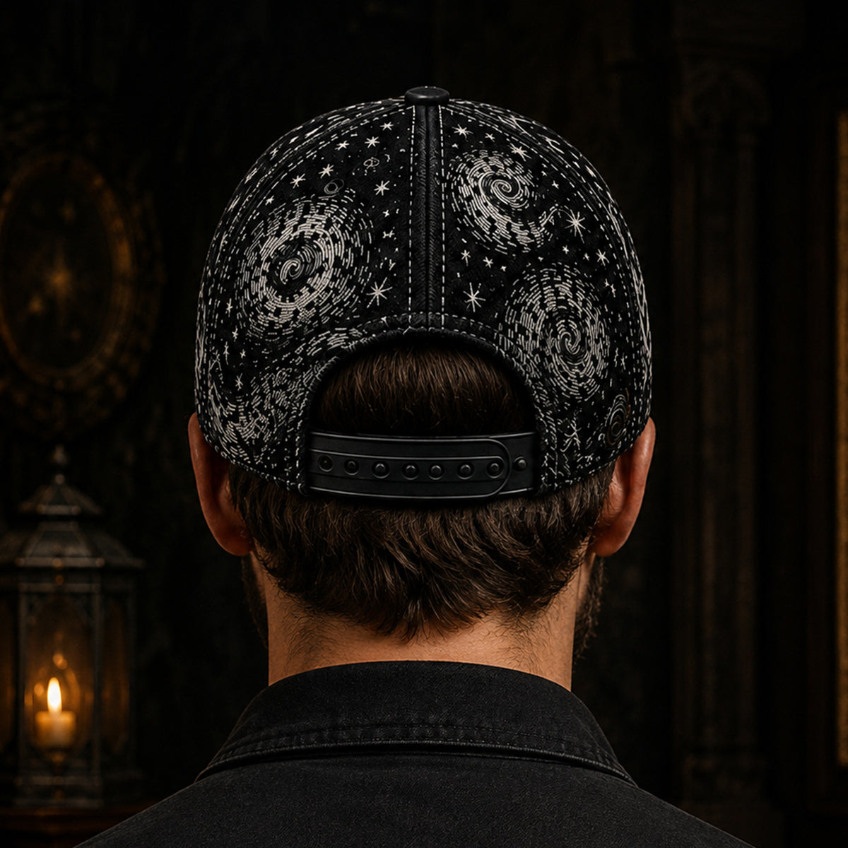 Nightmare Starry Night Hat - Gothic Halloween Classic Cap