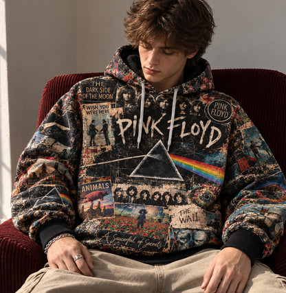 Pink Floyd Album Legacy All Over Print Hoodie