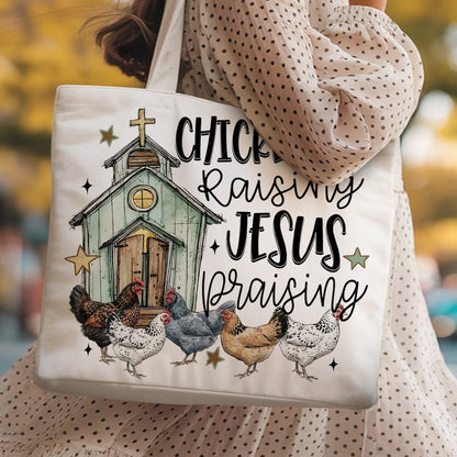 Chicken Raising - Chicken Tote Bag