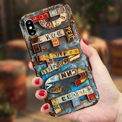 Hippie Peace - Personalized Hippie Phone Case