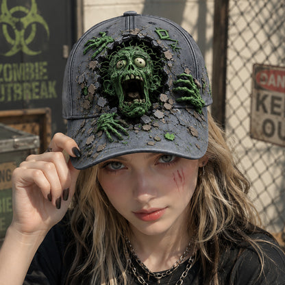 Zombie Outbreak – Vintage Horror Classic Cap