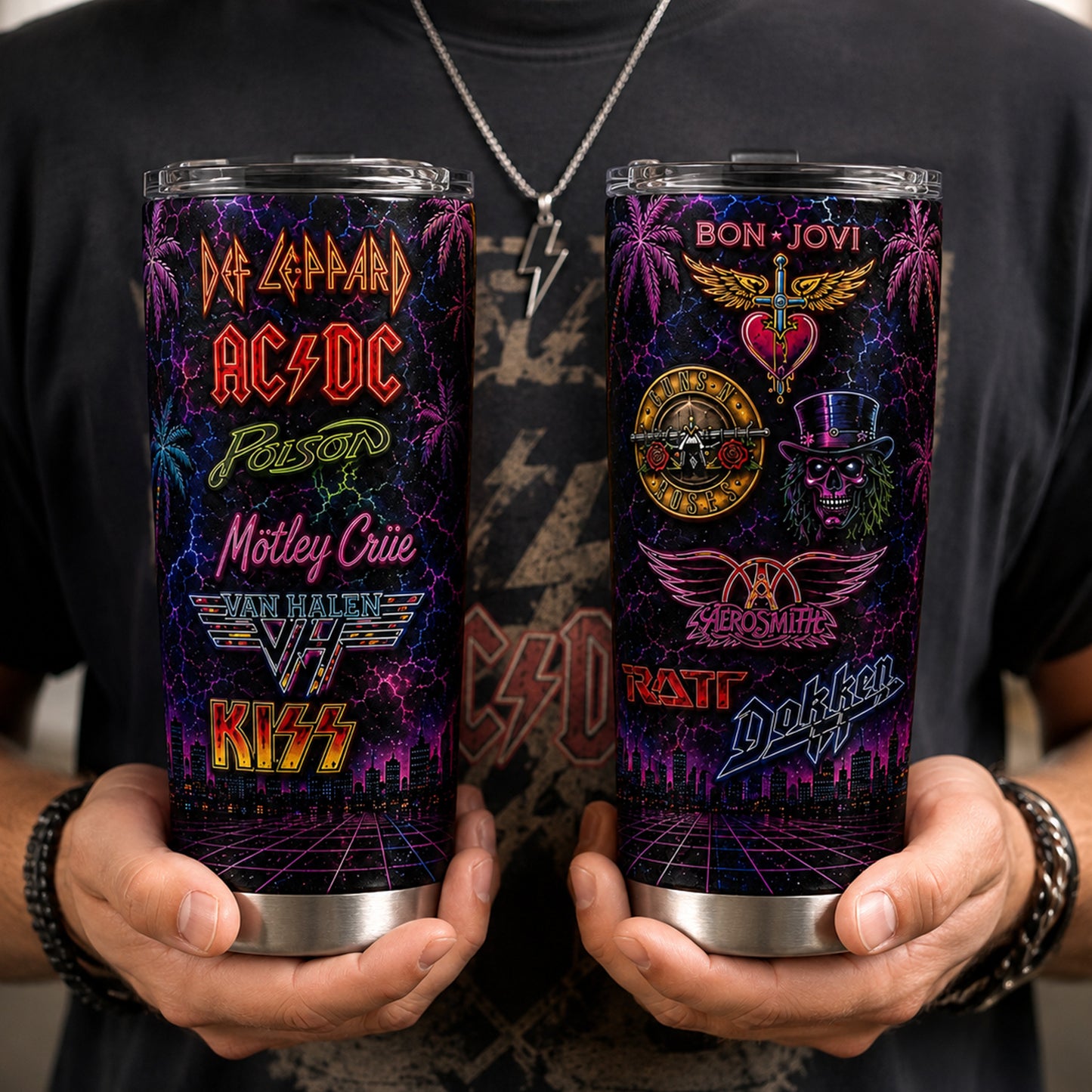 Rock Lovers - Classic Rock Legends Tumbler Version 14