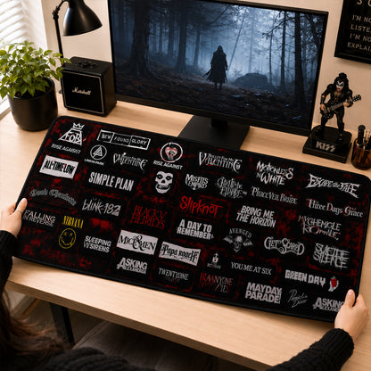 Rock Lovers – Classic Rock Legends Editions Desk Mat