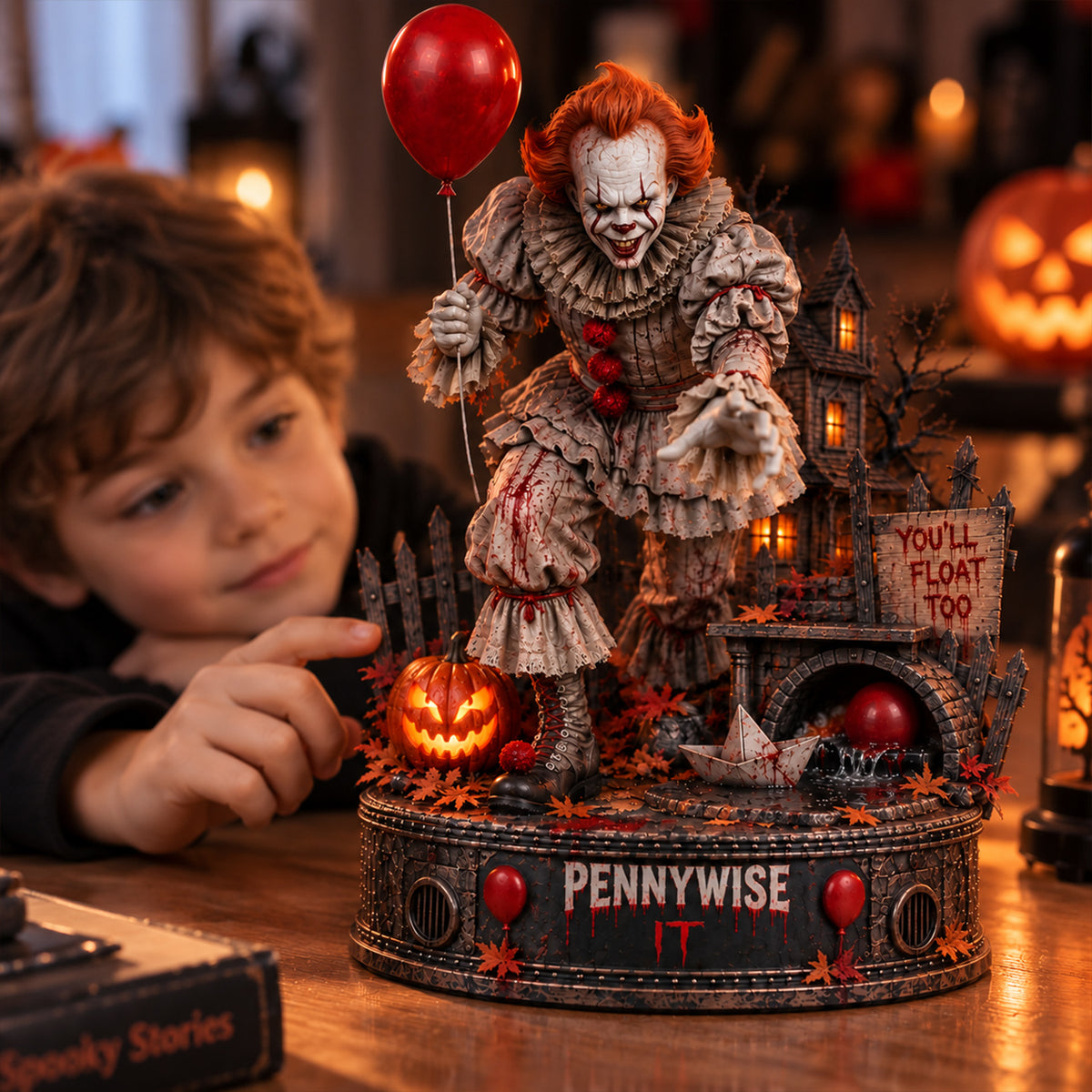 Pennywise Derry Nightmare – Collectible Acrylic Plaque Table Decor