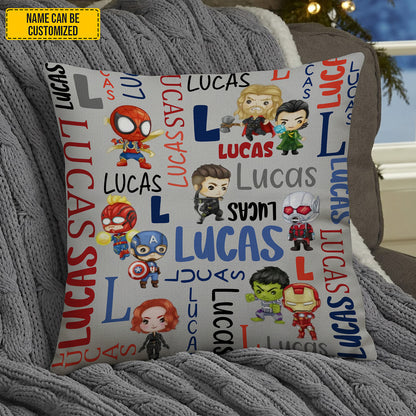 Dream Big, Little Hero – Personalized Kids Pillow