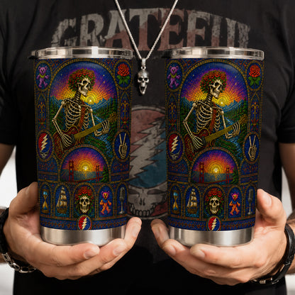 Rock Lovers - Classic Rock Legends Grateful Dead Tumbler Version 12