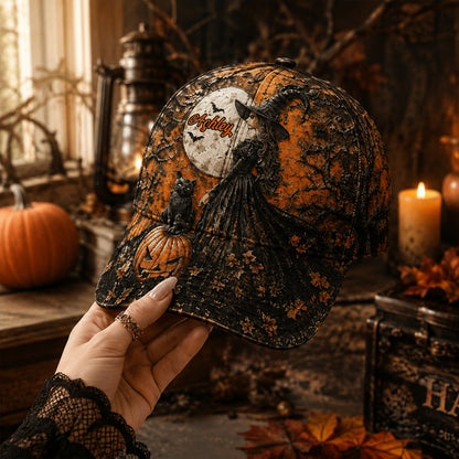 Personalized Halloween Witch Hat - Halloween Classic Cap
