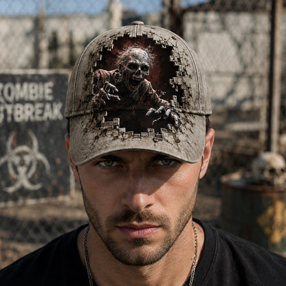 Zombie Outbreak – Vintage Horror Classic Cap