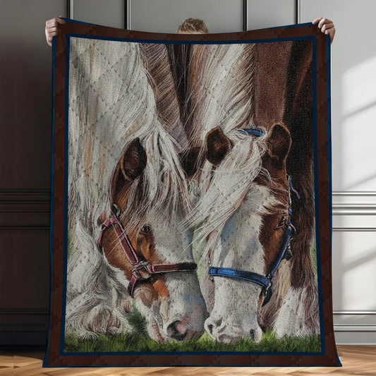 Personalized Horse Lovers Blanket