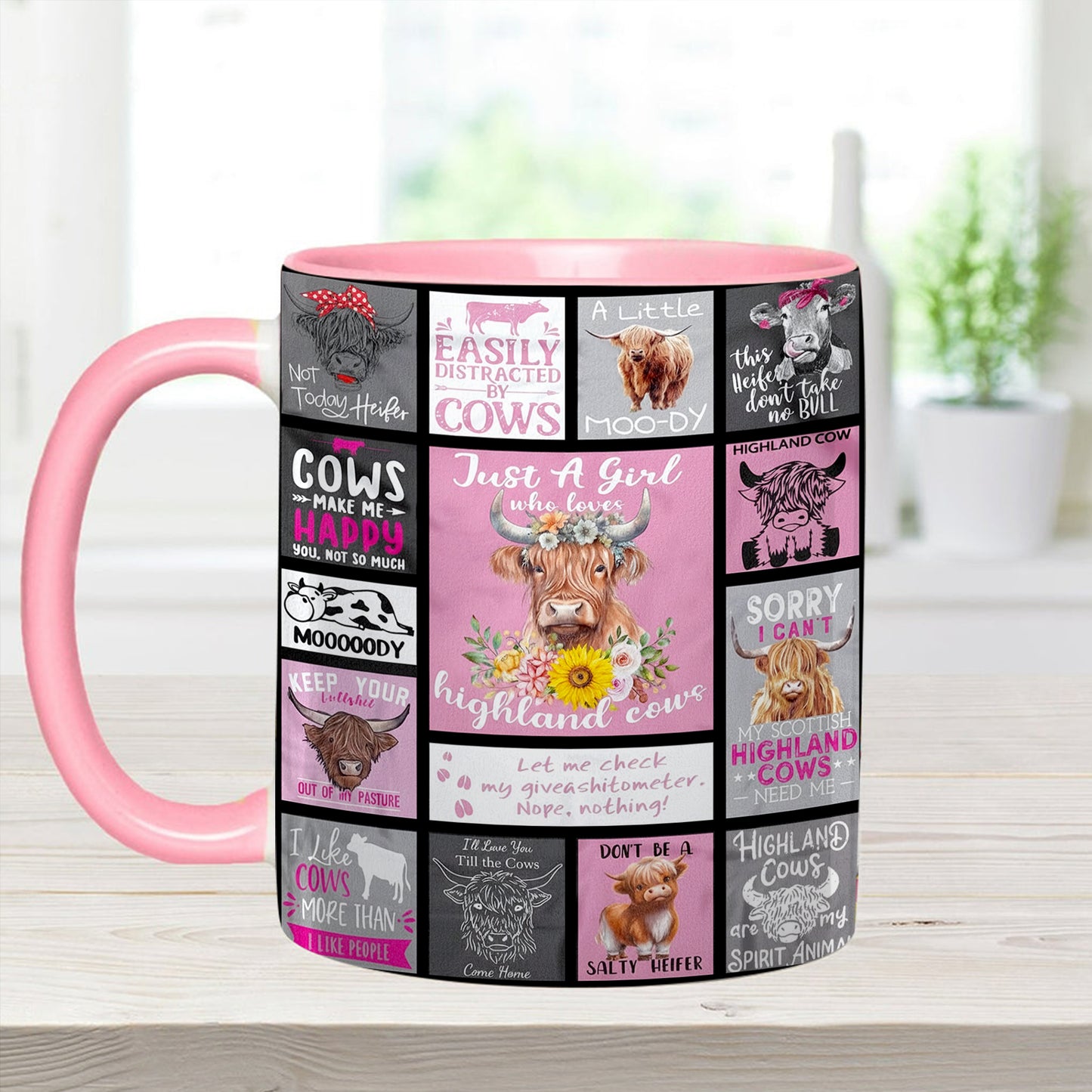 Adorable Cow Collection Accent Mug