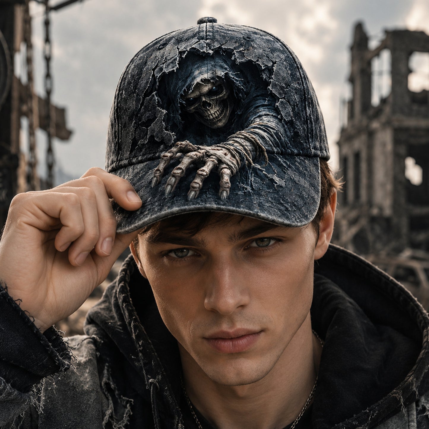 Zombie Outbreak – Vintage Horror Classic Cap