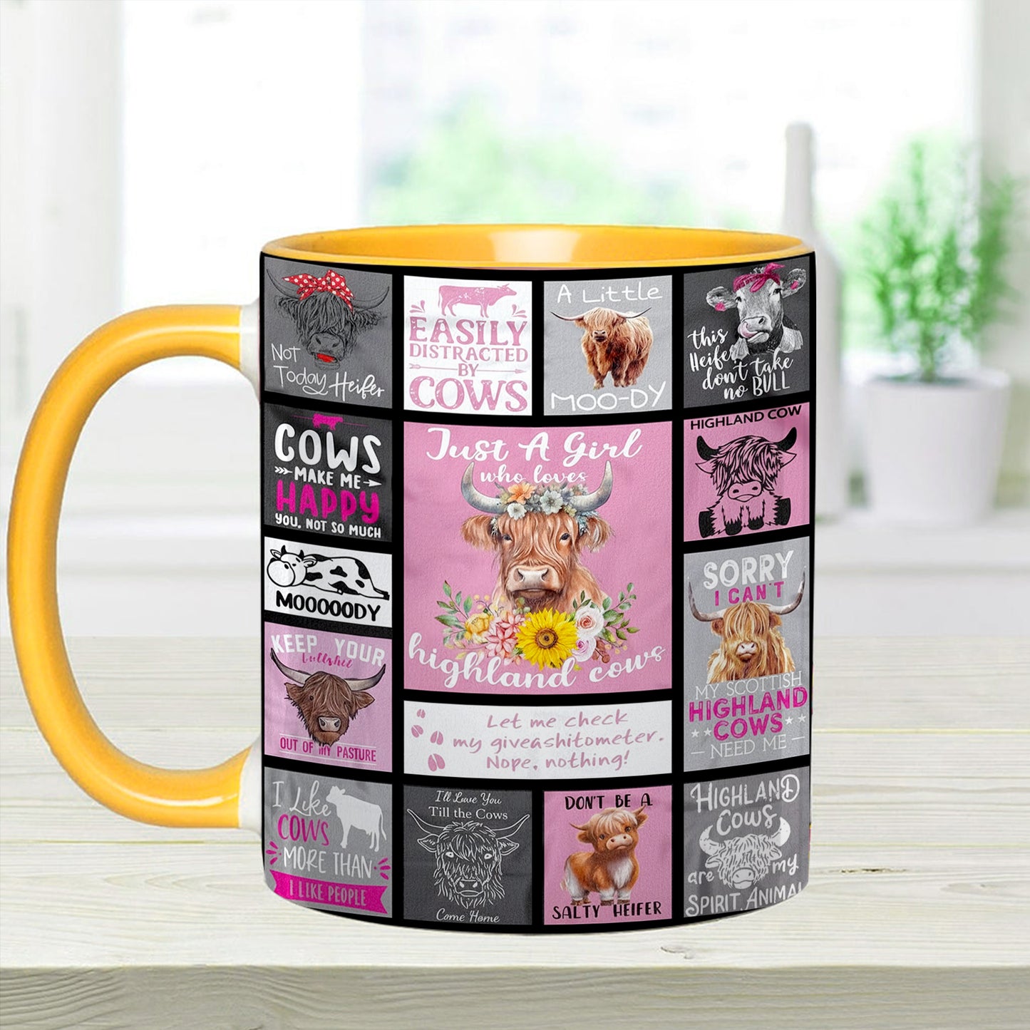 Adorable Cow Collection Accent Mug
