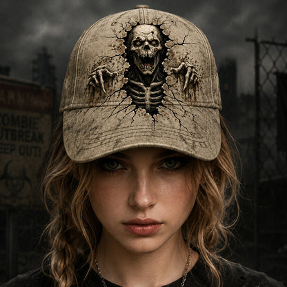 Zombie Outbreak – Vintage Horror Classic Cap