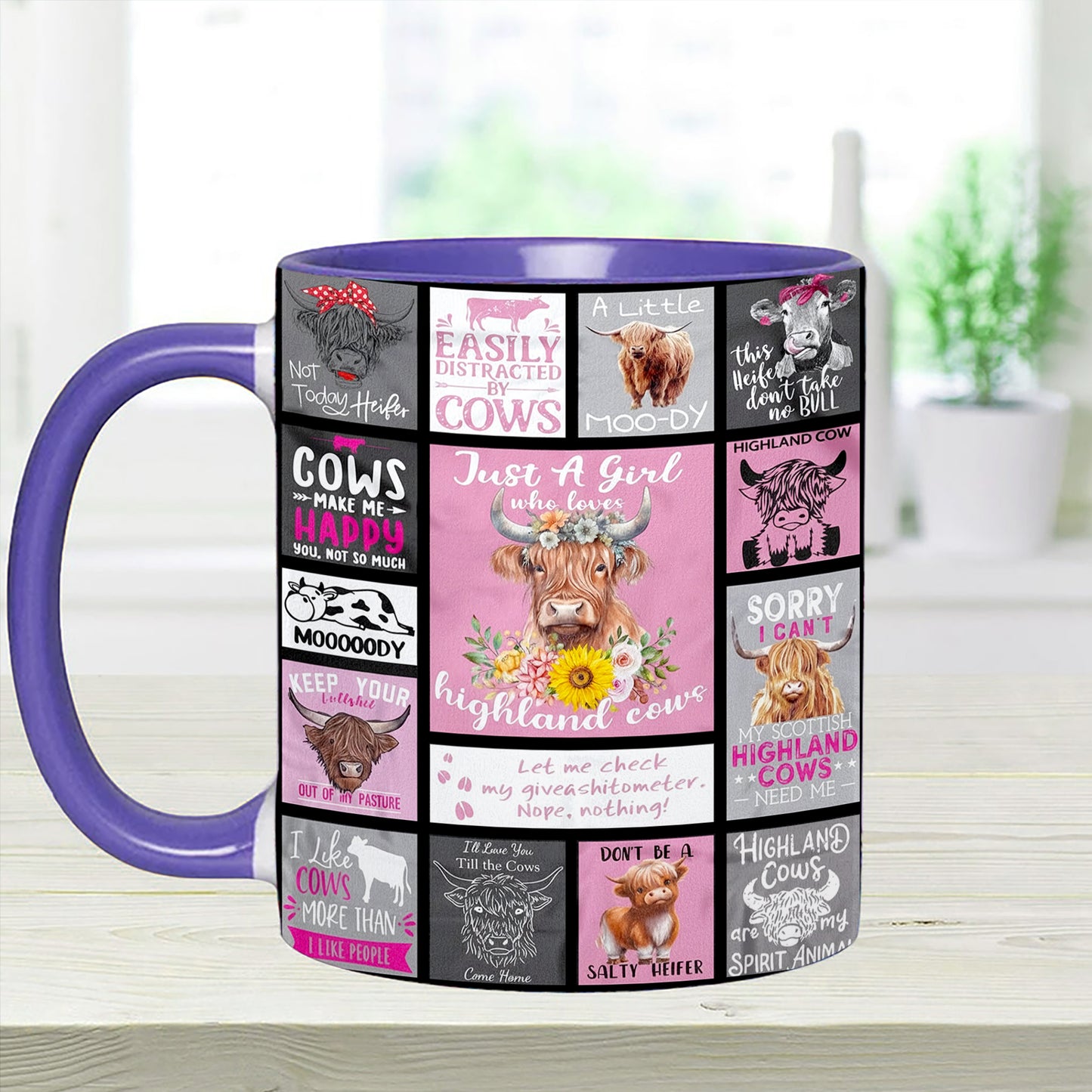 Adorable Cow Collection Accent Mug