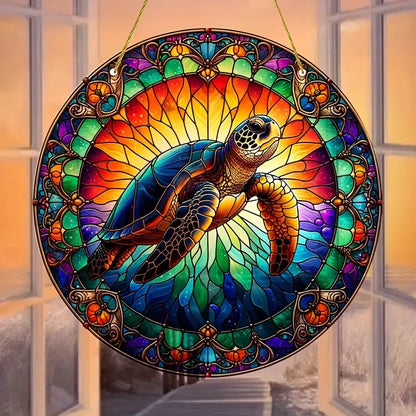 Sea Turtle Window Hanging Garden Suncatchers