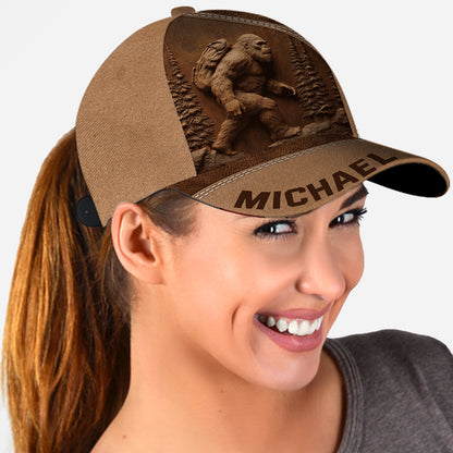 Bigfoot Sasquatch Legend In Trees - Personalized Camping Outdoor Classic Cap