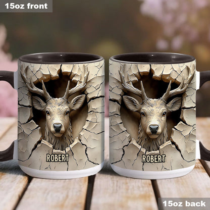 Love Hunting - Personalized Hunting Accent Mug